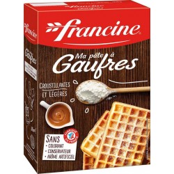 Francine Ma Pâte à Gaufres Croustillantes et Légères 350g