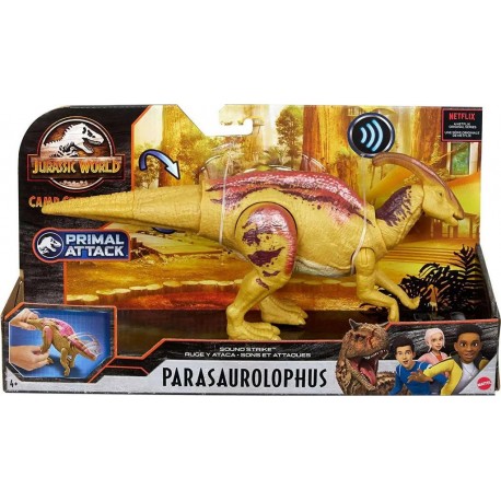 Mattel Figurine dinosaure sonore PARASAUROLOPHUS GMC96