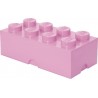 Lego Storage Brick Box 8 Light Pink