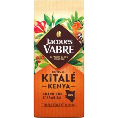 JACQUES VABRE JACQUES VABRE Café moulu kitalé kenya 100% arabica 250g