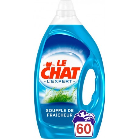 LE CHAT L'EXPERT LESSIVE LIQUIDE NON ECOLOGIQUE 2200ml