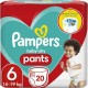 PAMPERS BABY DRY PANTS T6 14-19Kg x20