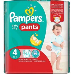 PAMPERS BABY DRY PANT  T4 8-14Kg X23