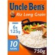 Uncle Ben’s Riz Long grain 6x125g 10MIN 750g