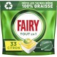 Fairy Tablettes Lave-Vaisselle Citron Tout-En-1 x33