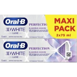 Oral-B Dentifrice manual 3D White Perfection 2x75ml 150ml