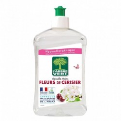 L’Arbre Vert Vaisselle Mains Hypoallergénique aux Fleurs de Cerisier 500ml