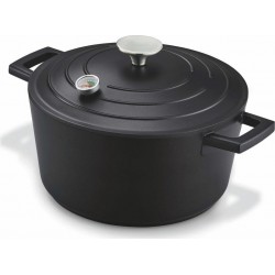 Kitchen Fun Cocotte ronde ragu 28cm avec couvercle 6.8L