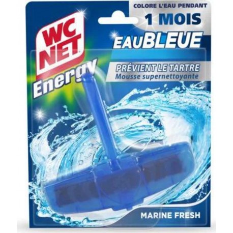 WC NET Bloc WC Mousse Super Nettoyante Marine Fresh Energy 40g