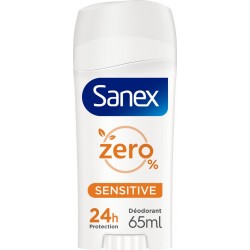 Sanex Déodorant sensitive zéro % 65ml
