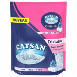 Catsan Cristal Plus Super Absorbante Litière Pour Chats 3,8L