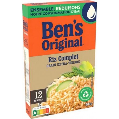 Ben's Original Riz Complet 12mn 500g