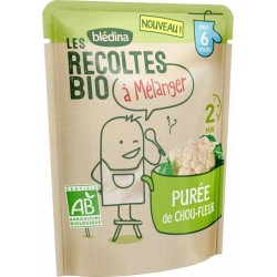 Blédina  Les Récoltes Bio PUREE CHOU-FLEUR 120g