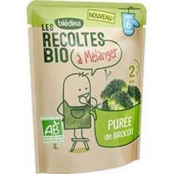 Blédina Les Récoltes Bio PUREE de BROCOLI 120g