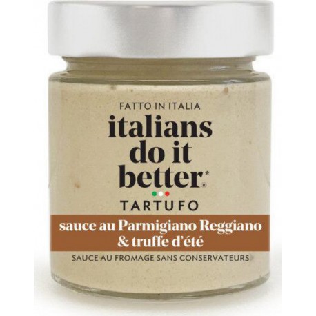 ITALIANS DO IT BETTER SAUCE ITALIENNE POT VERRE TRUFFE D'ETE 130G