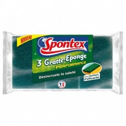 Spontex Gratte-Eponge Performance Par 3