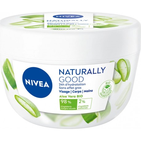 NIVEA NATURALLY GOOD CREME MAIN ALOE 200ml