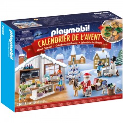 Playmobil 71088 Calendrier de l'Avent - Jouets de Noël et Pâtisserie