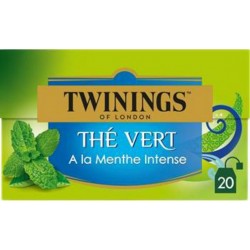 Twinings Thé vert intense Menthe intense x20 32g