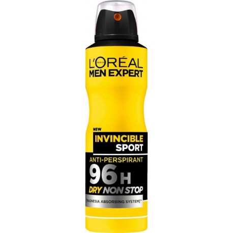 L'Oréal Men Expert Spray Déodorant Invincible Sport 150ml