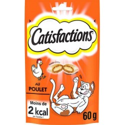 Catisfactions Chat Friandises au Poulet 60g