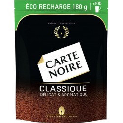 CARTE NOIRE REFILL ECO RECHARGE SOLUBLE 180g