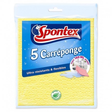 Spontex 5 Carréponge Par 5