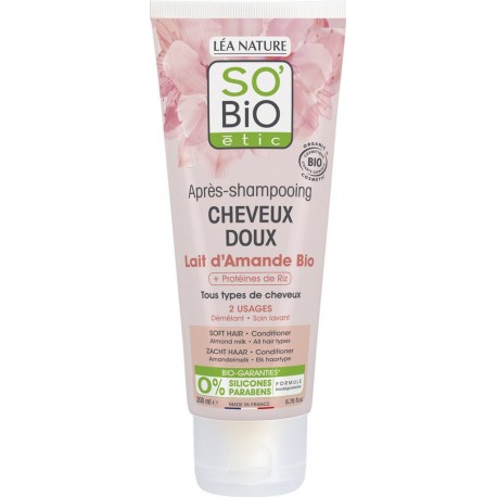 SO’BIO So Bio Etic Après-shampooing cheveux doux amande SO'BIO ETIC 200ml