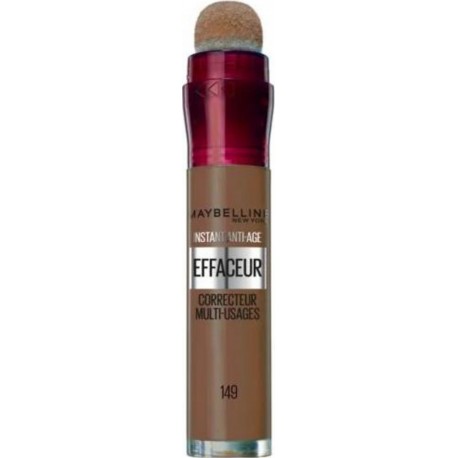 MAYBELLINE Correcteur Anti-Cernes L'Effaceur Instant Anti-Age 149 Bronze Fonce roll-on 6,8ml