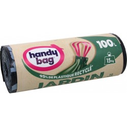 Handy Bag Sacs poubelle 100L Jardin x10