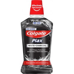 Colgate PLAX WHITE+CHARCOAL 500ml