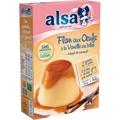 ALSA FLAN OEUF VANILLE 250G