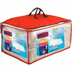 DODO Pack DODO couette + oreiller tempérés ESSENTIAL 240x220cm