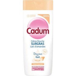 CADUM SURDOUX CREME DE TALC & HUILES D'AMANDES DOUCES BIO & LAIT D'AMANDES AMANDE 400ml