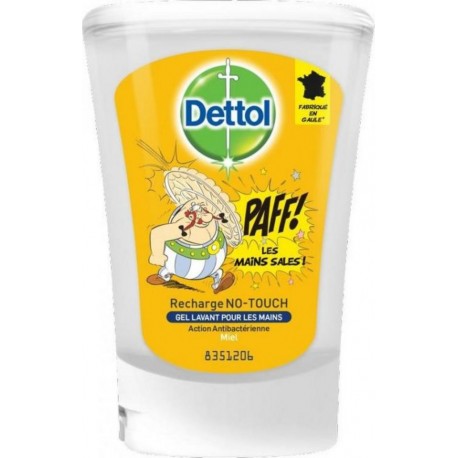 DETTOL NOTOUCH RECHARGE MIEL 250ml