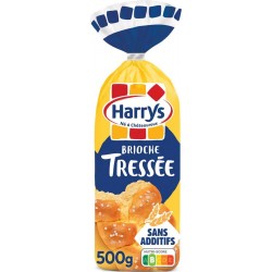 Harrys Brioche Tressée Nature 500g