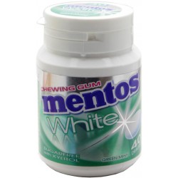 Mentos Chewing Gum White Green Mint x40