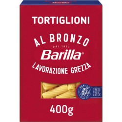 BARILLA AL BRONZO LAVORAZIONE GREZZA TORTIGLIONI BOITE CARTON 400GR 1CT