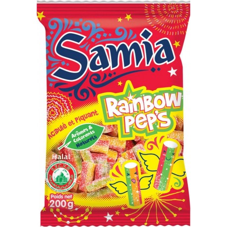 SAMIA RAINBOW PEP’S HALAL 200g