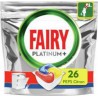 Fairy Capsules pour lave-vaisselle tout-en-1 platinum+ citron peps x26