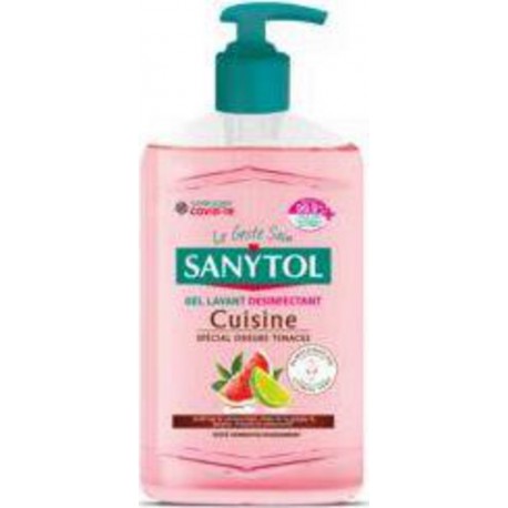 Sanytol Gel lavant Désinfectant cuisine 250ml