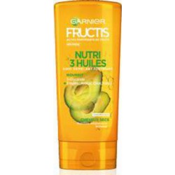 Après-shampooing Fructis Nutri 3 huiles 200ml
