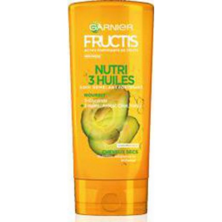 Après-shampooing Fructis Nutri 3 huiles 200ml