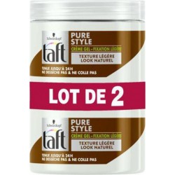 Syoss Gel crème Taft pure Style Tenue légère 2x150ml