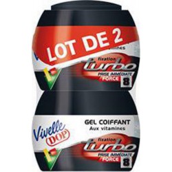 Dop Gel coiffant Vivelle Turbo 2x150ml