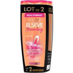 Elseve Shampooings Dream length Lot de deux 2x400ml