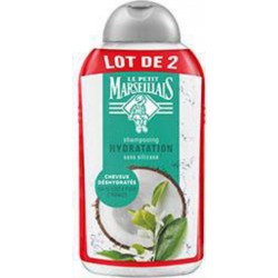 Le Petit Marseillais Shampooing Eau coco fleur oranger 2x250ml