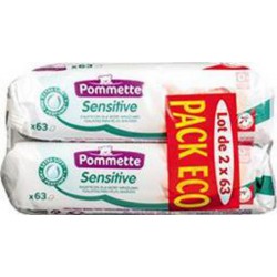 POMMETTE LINGETTE BB SENS 2X63 x2x63 lingettes