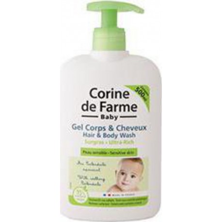 C DE FARME CDF GEL LAV.BEBE SURGRAS500ML flacon 500ml