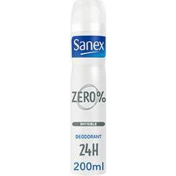 SANEX ZERO DEO WHIT INVIS 200M l'atomiseur 200ml